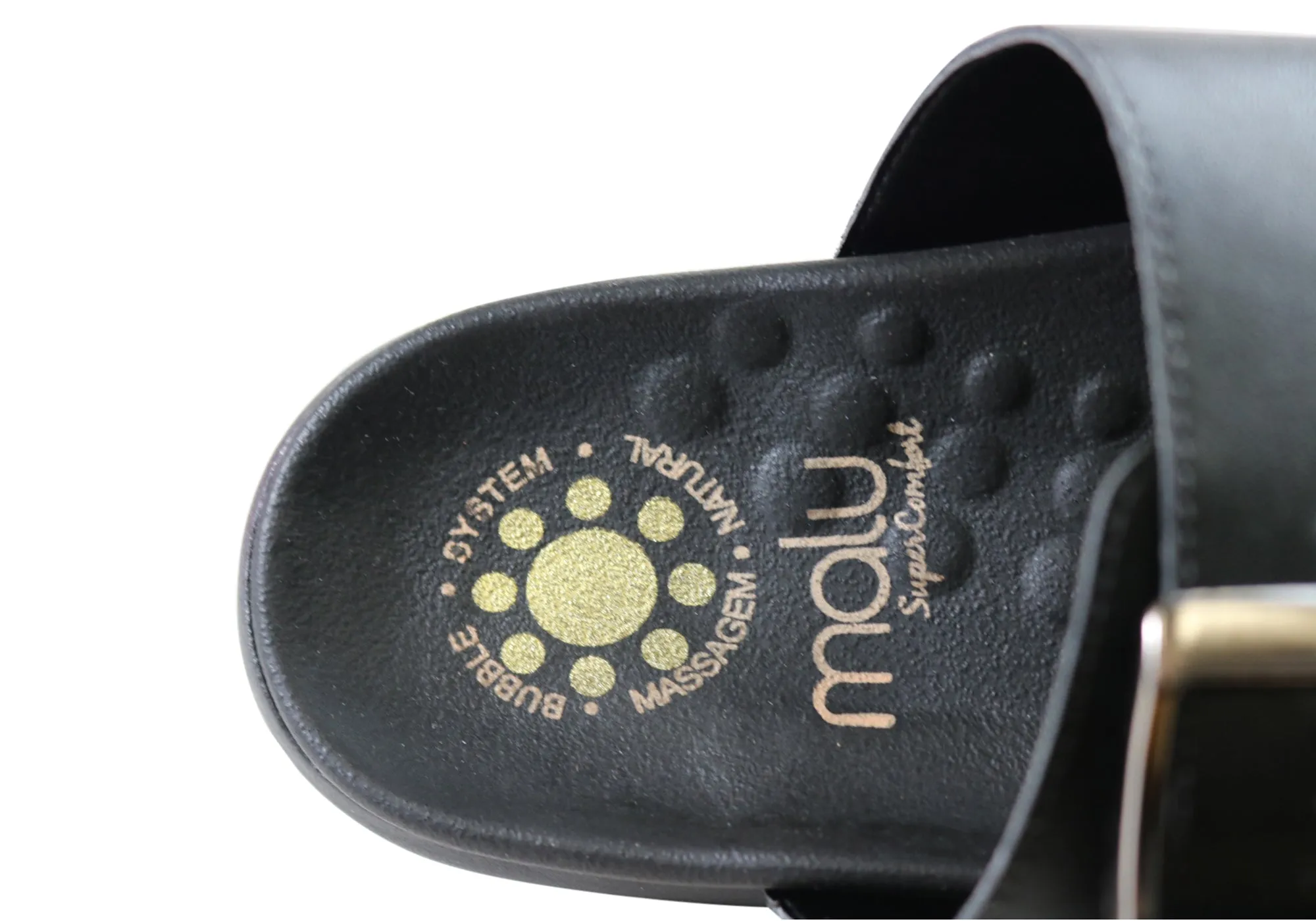 Malu Supercomfort Deim Damen Komfort Slides Sandalen Hergestellt in Brasilien Malu Supercomfort Schuhe
