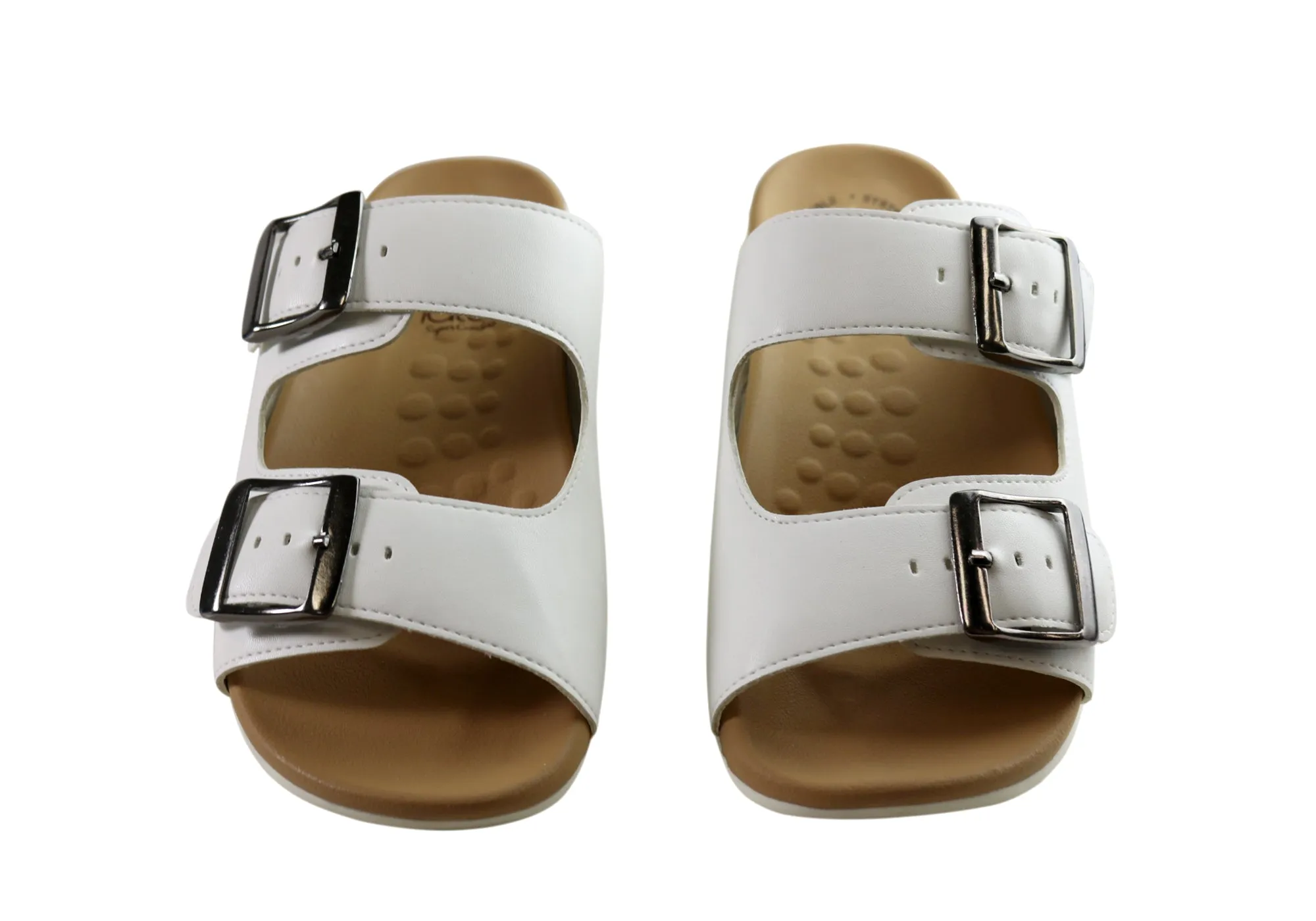 Malu Supercomfort Deim Damen Komfort Slides Sandalen Hergestellt in Brasilien Malu Supercomfort Schuhe