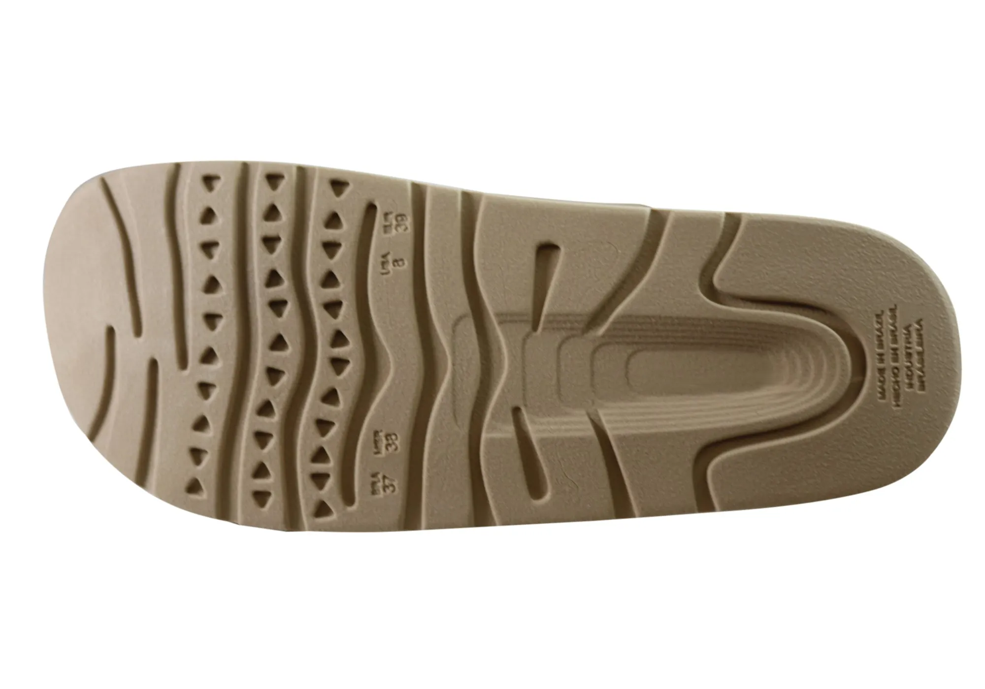 Malu Supercomfort Deim Damen Komfort Slides Sandalen Hergestellt in Brasilien Malu Supercomfort Schuhe
