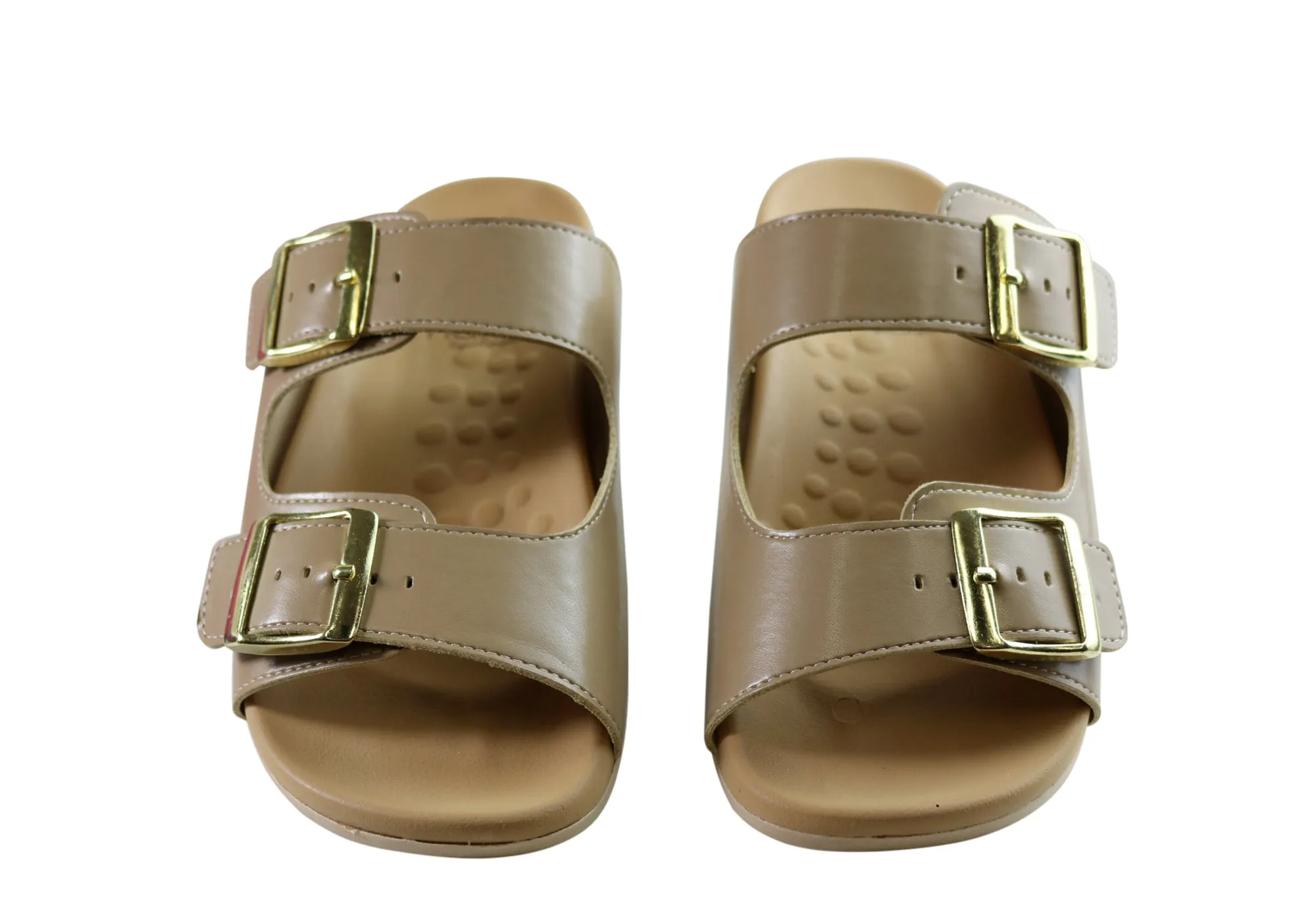 Malu Supercomfort Deim Damen Komfort Slides Sandalen Hergestellt in Brasilien Malu Supercomfort Schuhe