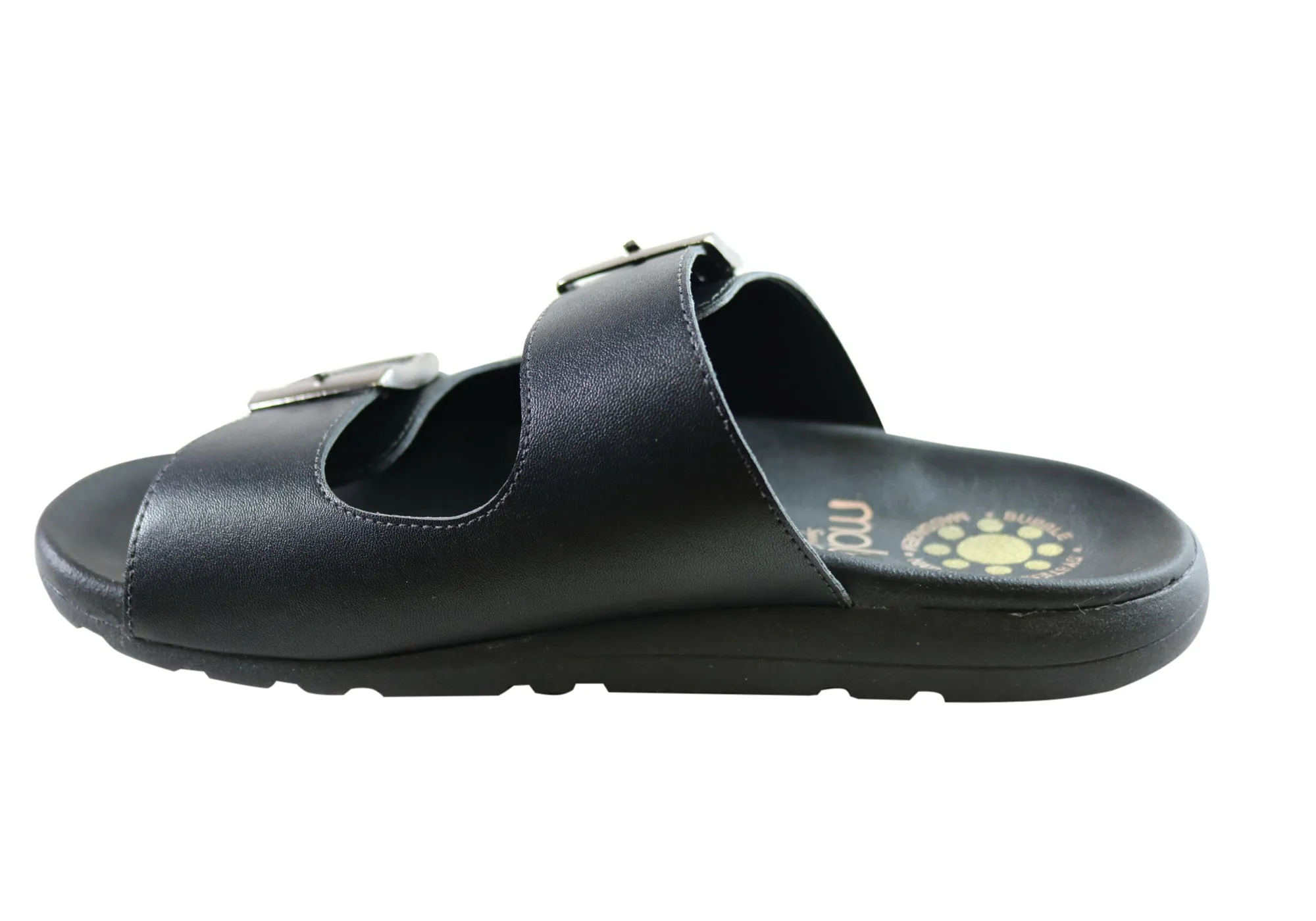 Malu Supercomfort Deim Damen Komfort Slides Sandalen Hergestellt in Brasilien Malu Supercomfort Schuhe