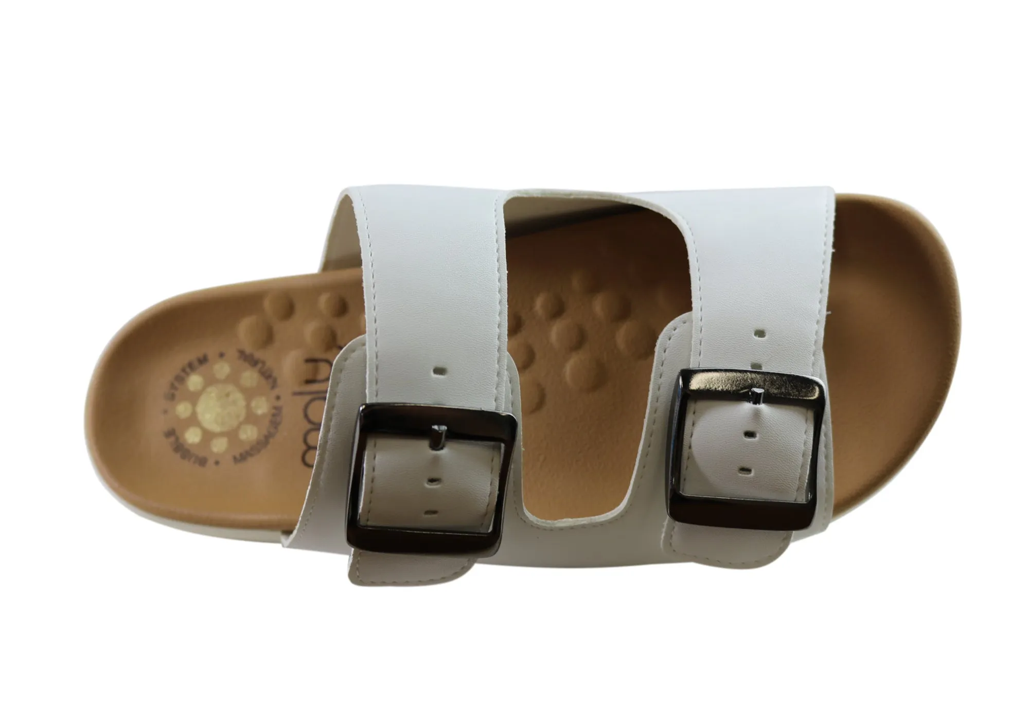 Malu Supercomfort Deim Damen Komfort Slides Sandalen Hergestellt in Brasilien Malu Supercomfort Schuhe