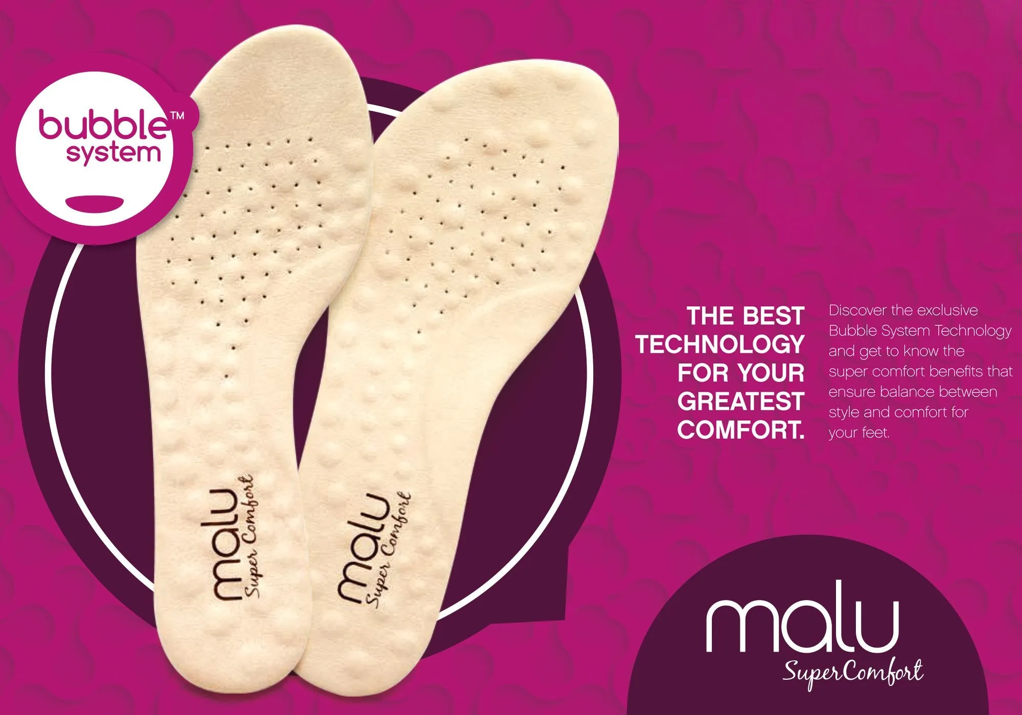 Malu Supercomfort Jaelyn Damen Schuhe mit verstellbaren Trägern und Komfortsohle Malu Supercomfort Schuhe