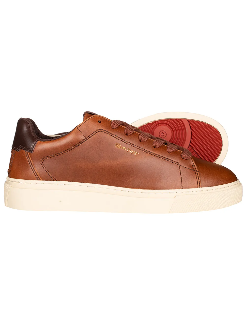 Mc Julien Leder-Sneakers Cognac
