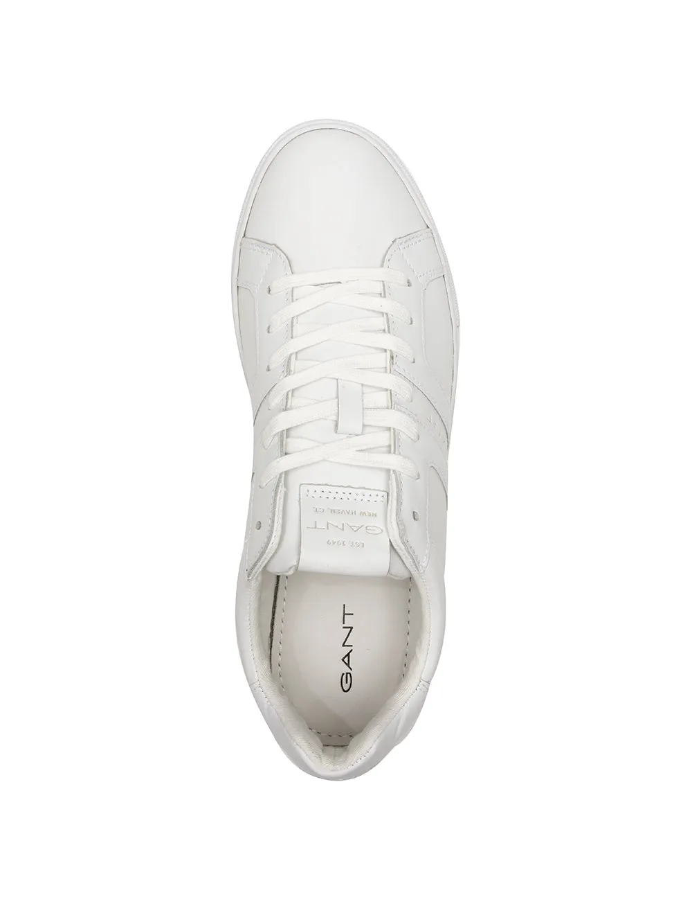 McJulien Leder-Sneaker Weiß