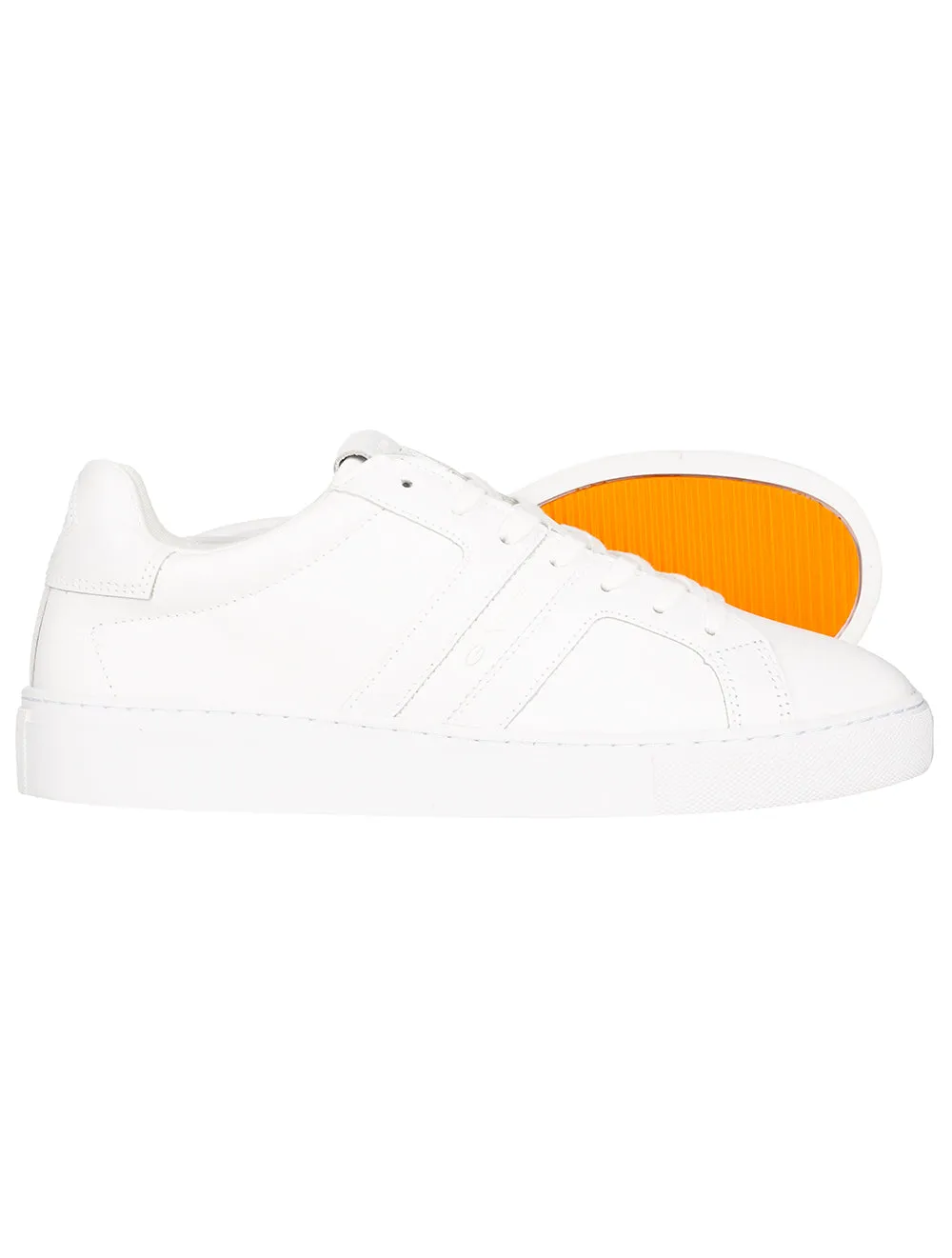 McJulien Leder-Sneaker Weiß