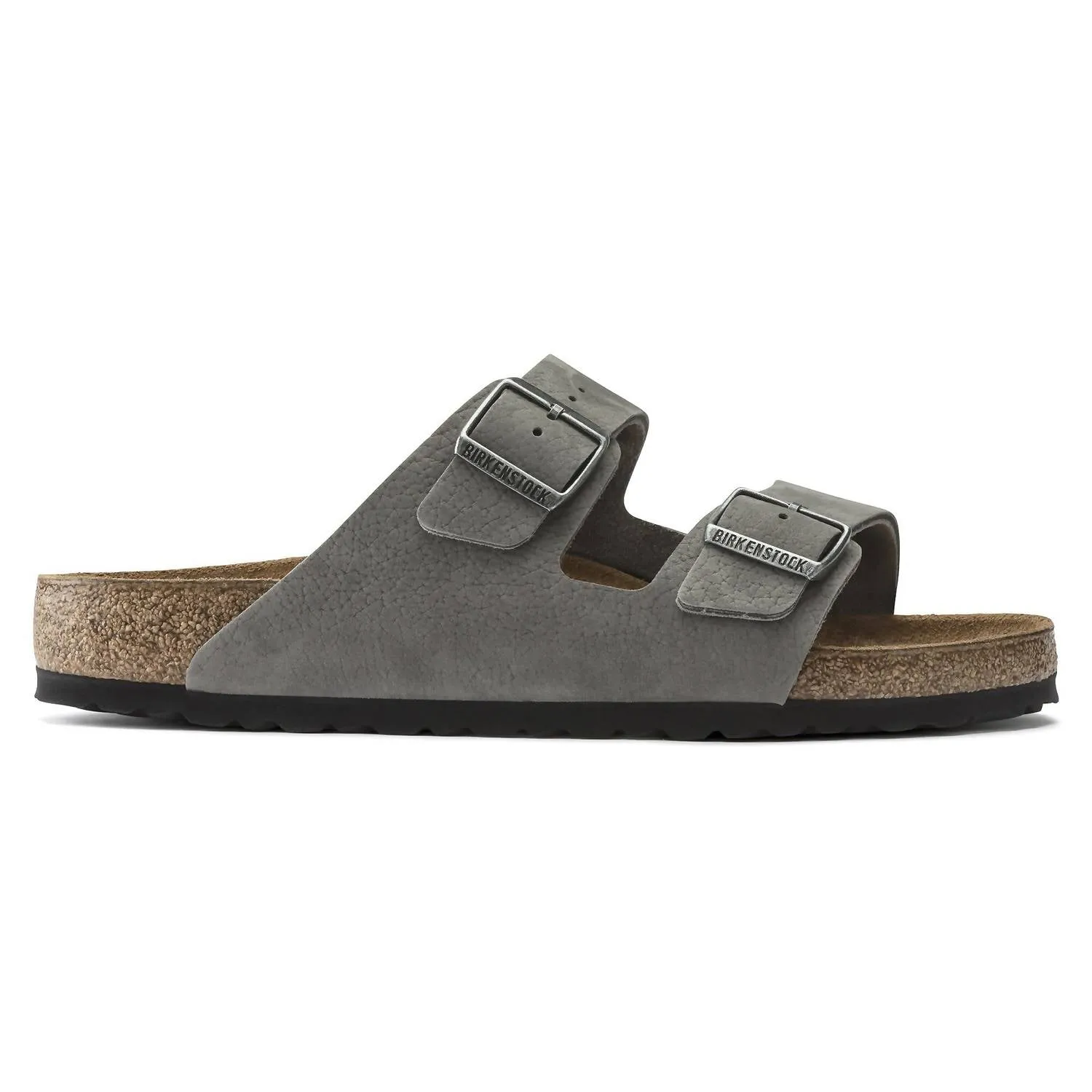 Herren Arizona Nubuck Sandalen in Wüstenbuckel Walgrau