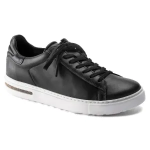 Herren Bend Low Leder-Sneakers in Schwarz