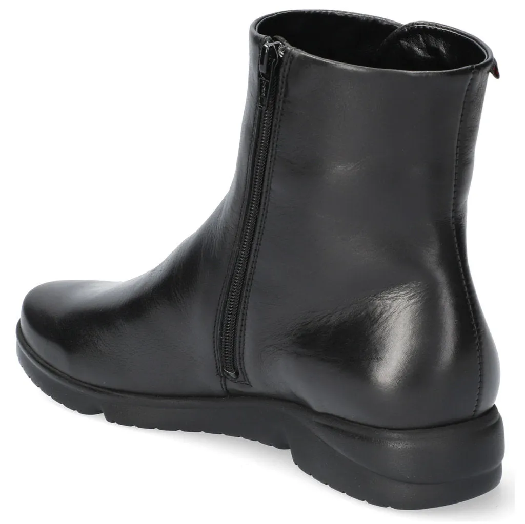 Mephisto Raine Glattes Vollnarbenleder Damen Knöchelstiefel