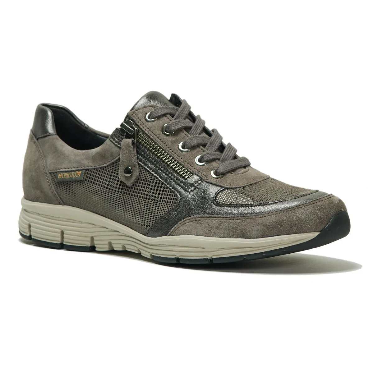 Mephisto Damen Ylona Dunkles Taubenblau/Gingham