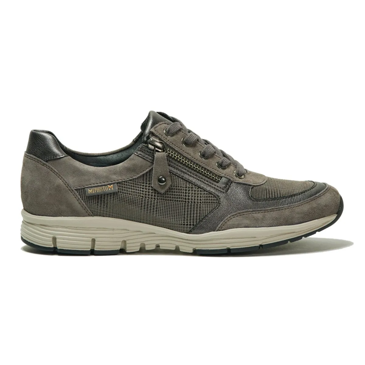 Mephisto Damen Ylona Dunkles Taubenblau/Gingham