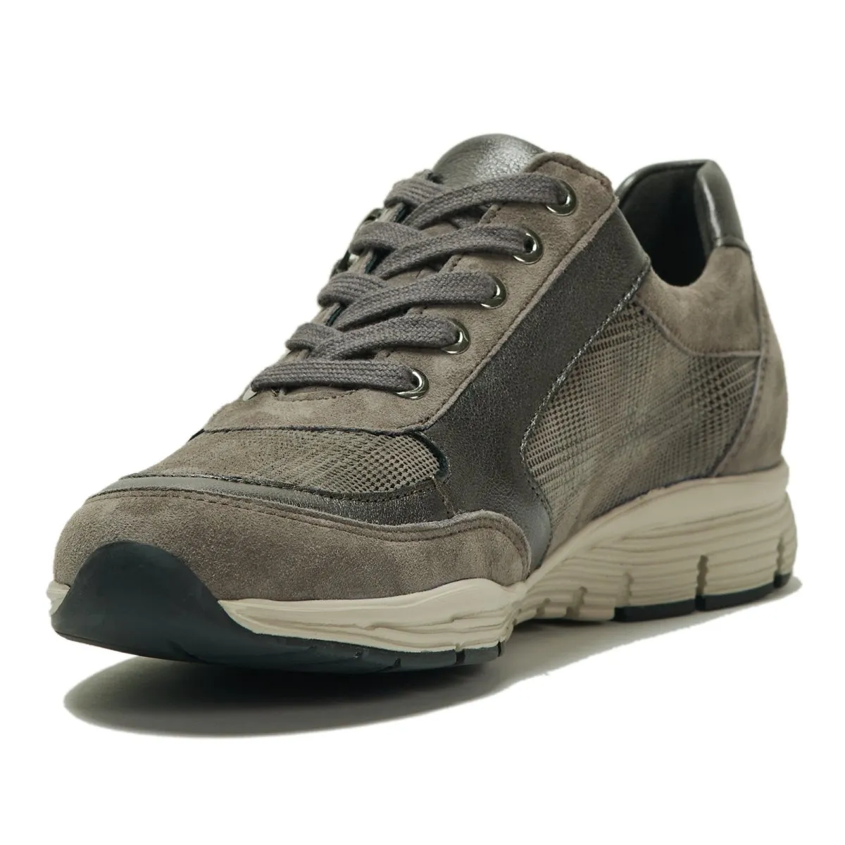 Mephisto Damen Ylona Dunkles Taubenblau/Gingham
