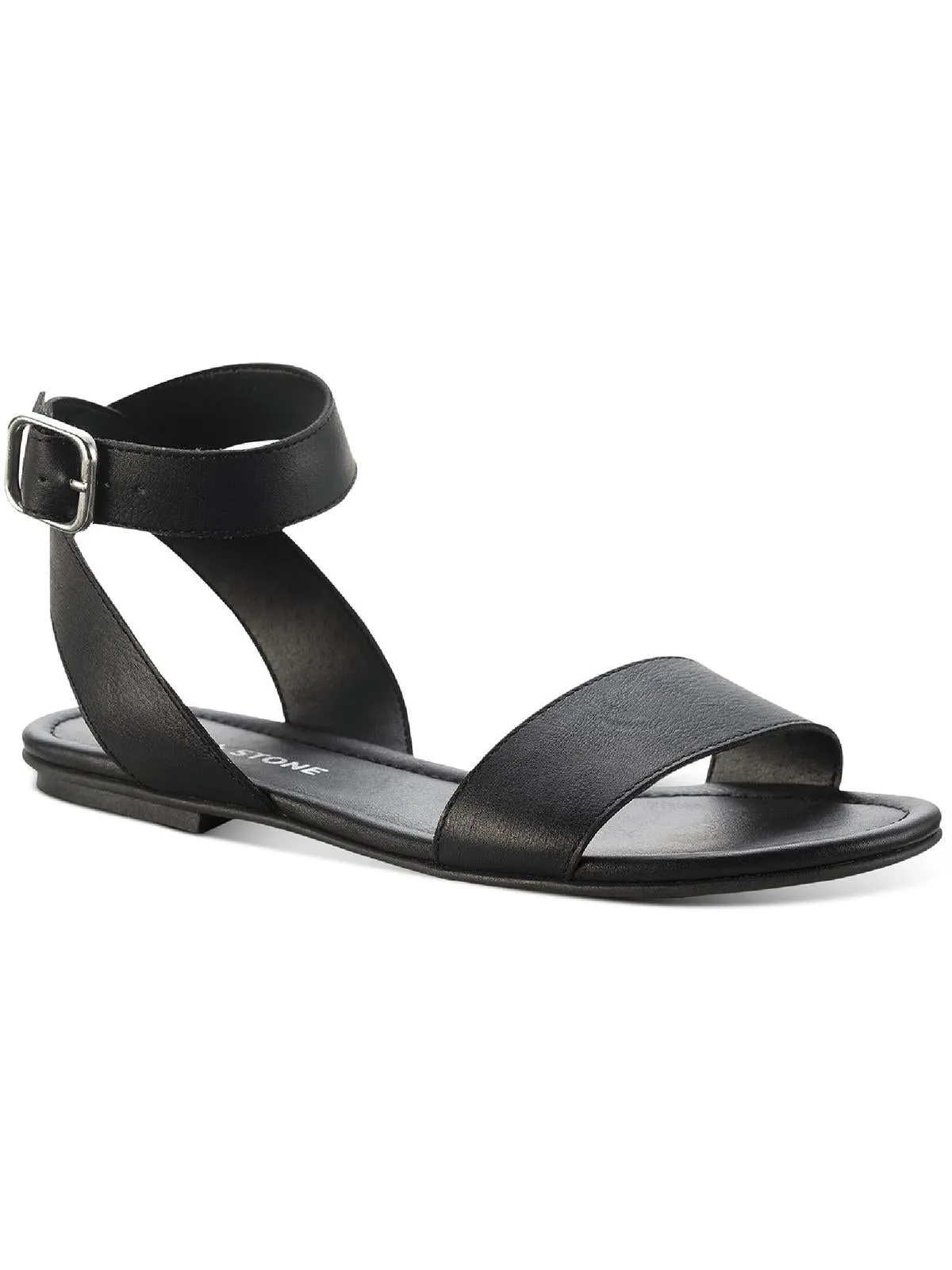 Miiah Damen Kunstleder Knöchelriemen Flache Sandalen Ecco Schuhe