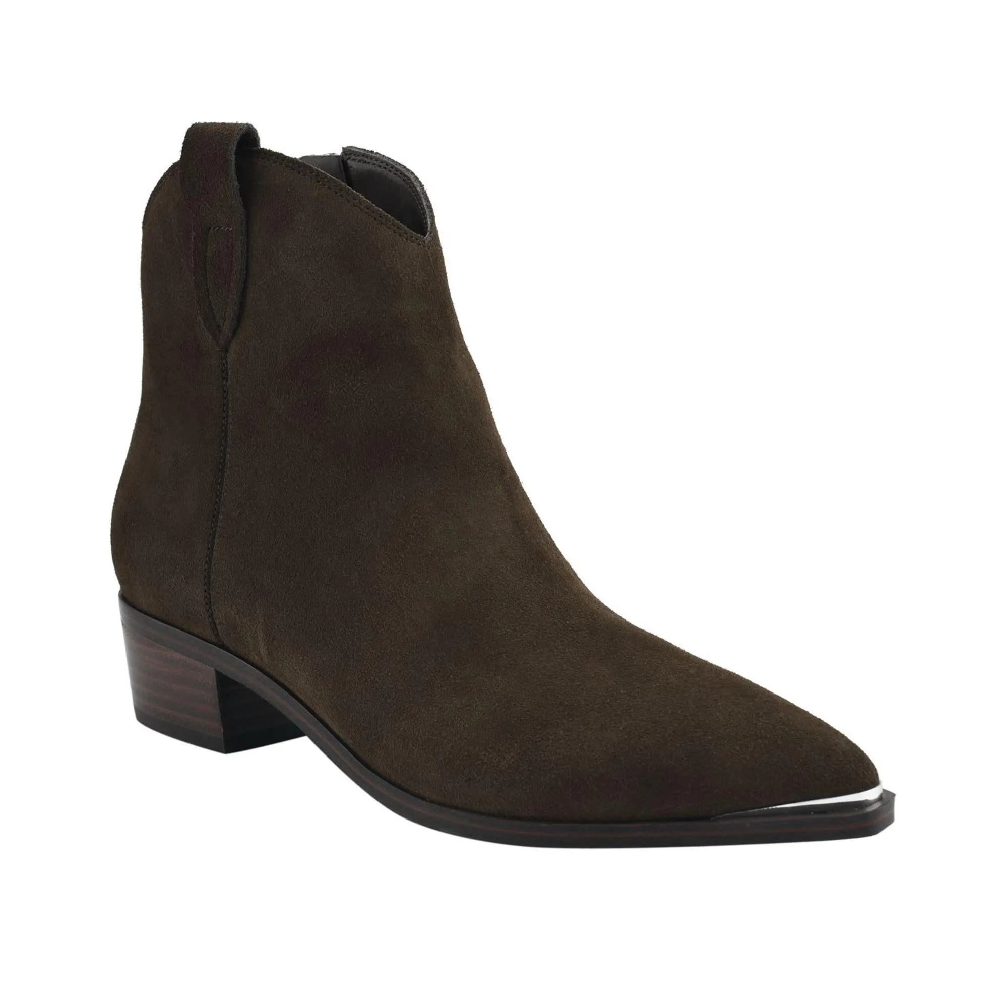 Mikala Damen Westernstiefel mit gepolstertem Fußbett und spitzer Zehe, Ecco Schuhe