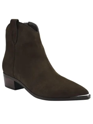 Mikala Damen Westernstiefel mit gepolstertem Fußbett und spitzer Zehe, Ecco Schuhe