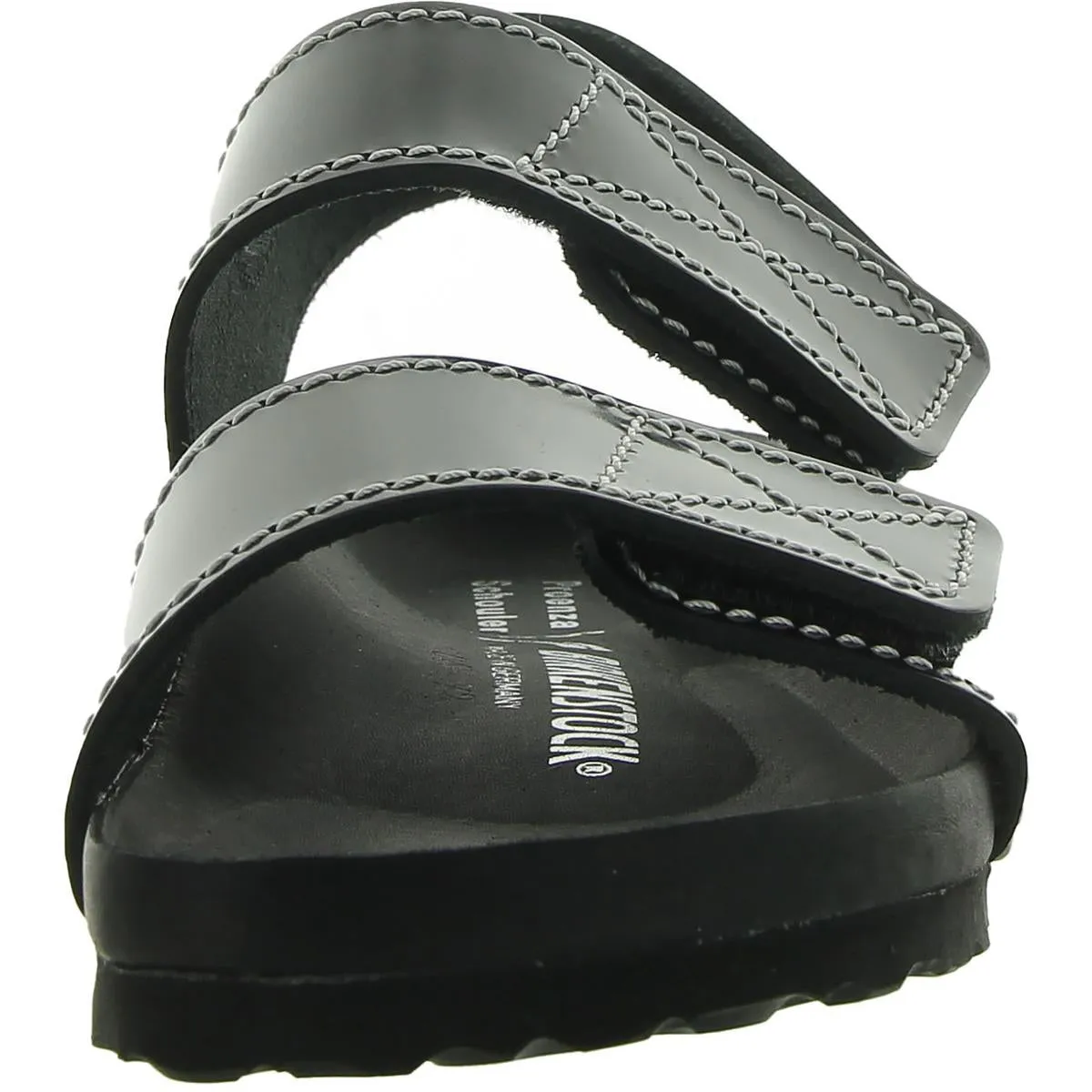 Milano PS Damen Leder Flache Riemchensandalen
