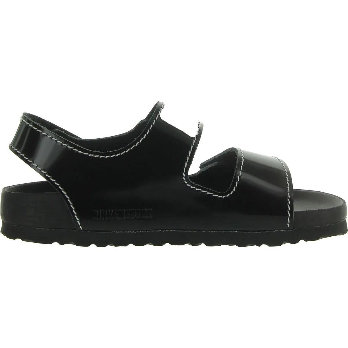 Milano PS Damen Leder Flache Riemchensandalen
