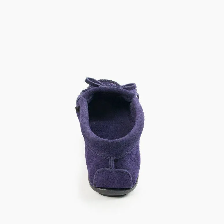 Minnetonka Damen 409T Kilty Navy Wildleder