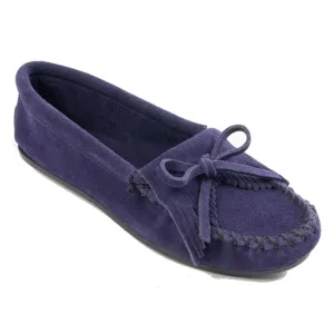 Minnetonka Damen 409T Kilty Navy Wildleder