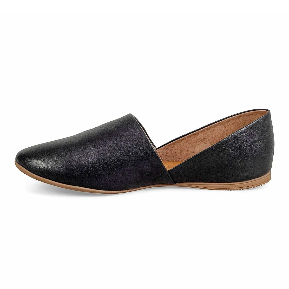 Miz Mooz Damen Kimmy Leder in Schwarz