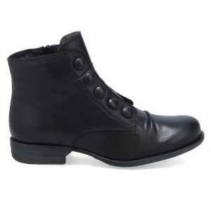 Miz Mooz Damen Louise Schwarz Leder