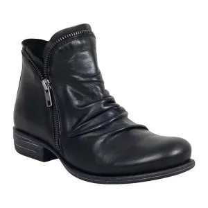 Miz Mooz Damen Luna Schwarz Leder