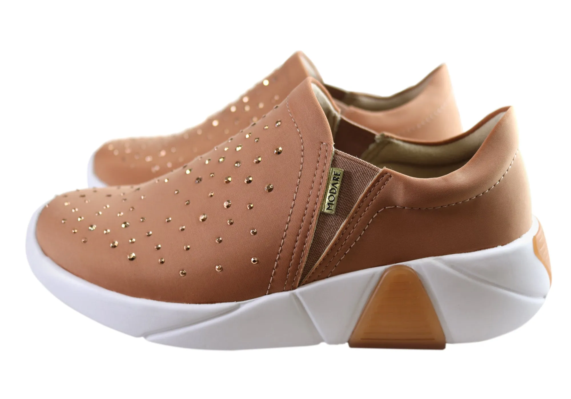 Modare Ultraconforto Dazzle Damen Bequemschuhe für den Casual-Stil, hergestellt in Brasilien von Modare Shoes