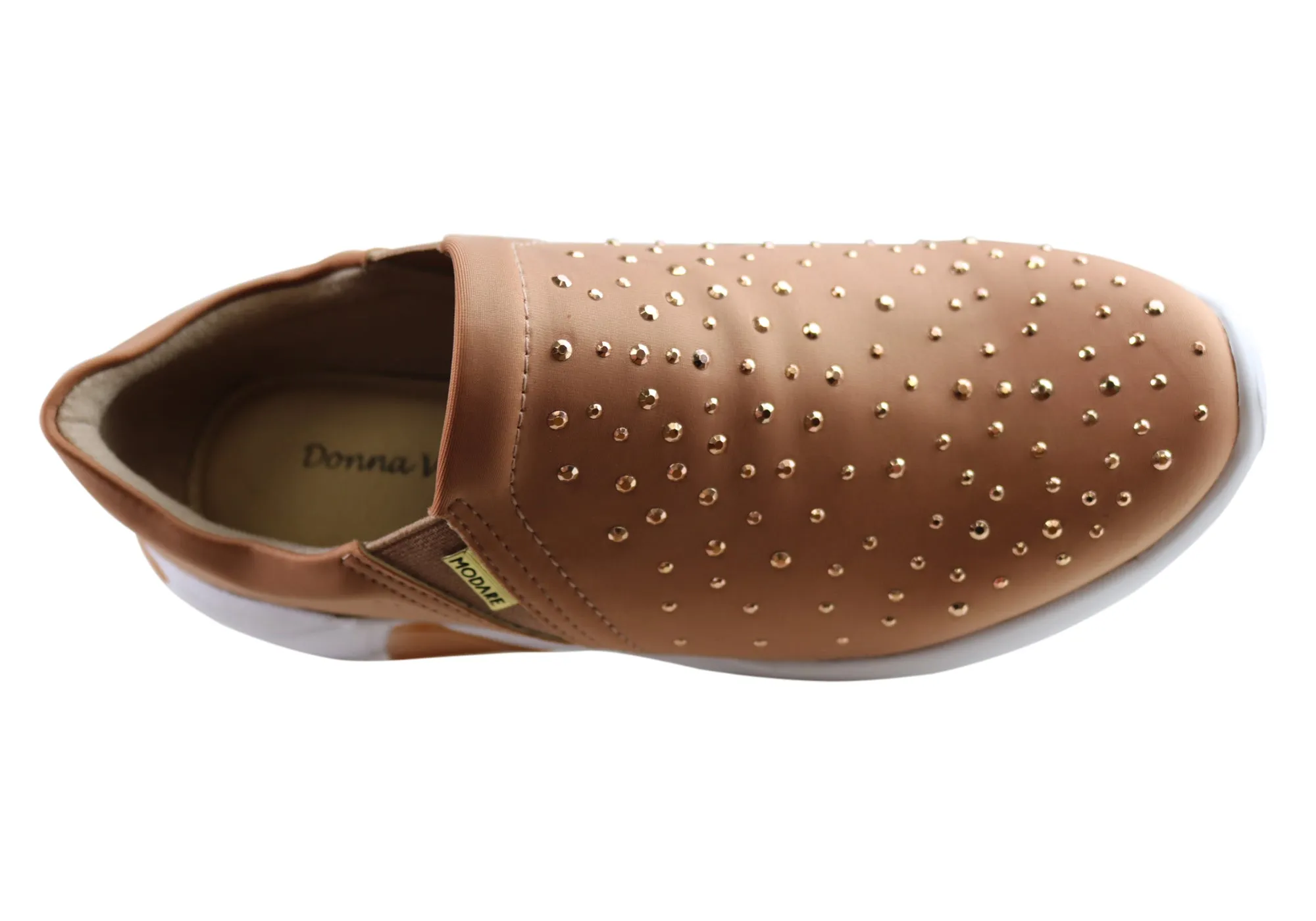 Modare Ultraconforto Dazzle Damen Bequemschuhe für den Casual-Stil, hergestellt in Brasilien von Modare Shoes