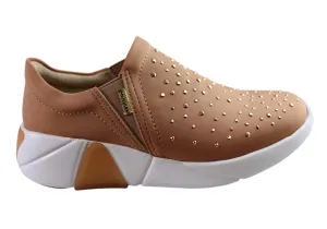 Modare Ultraconforto Dazzle Damen Bequemschuhe für den Casual-Stil, hergestellt in Brasilien von Modare Shoes