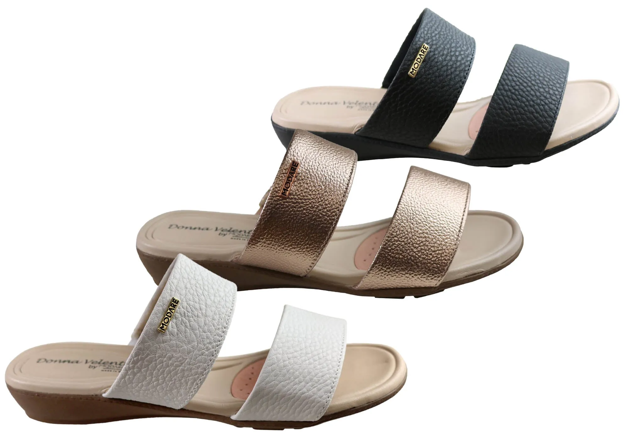 Modare Ultraconforto Ema Damen Bequemsandalen Hergestellt in Brasilien Modare Schuhe