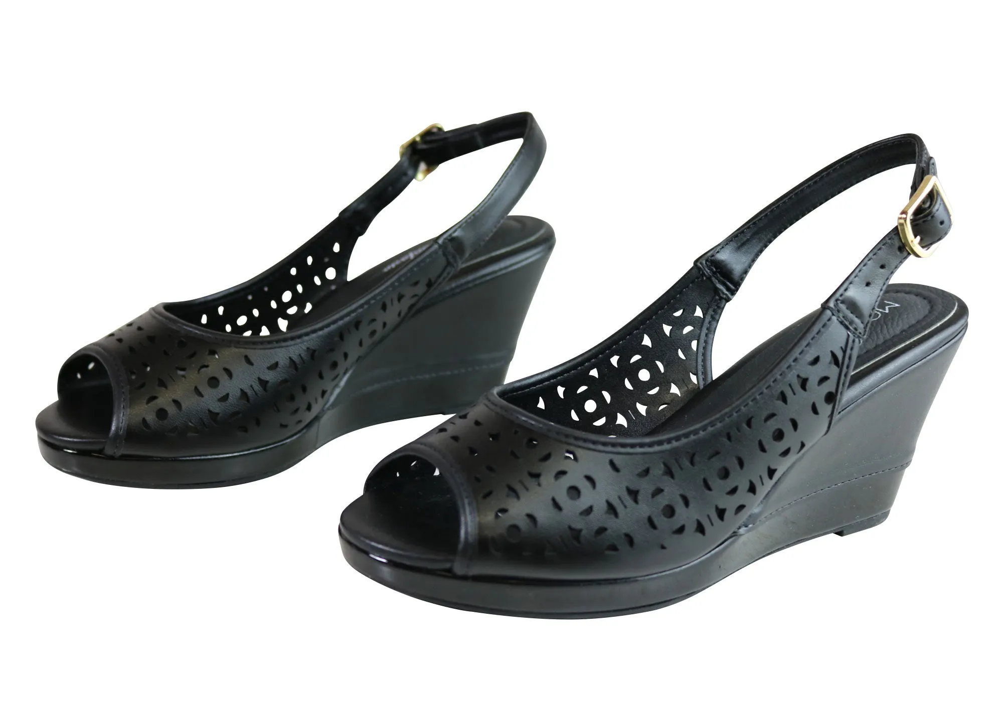 Modare Ultraconforto Eva Damen Komfort Keil-Sandalen Hergestellt in Brasilien Modare Schuhe