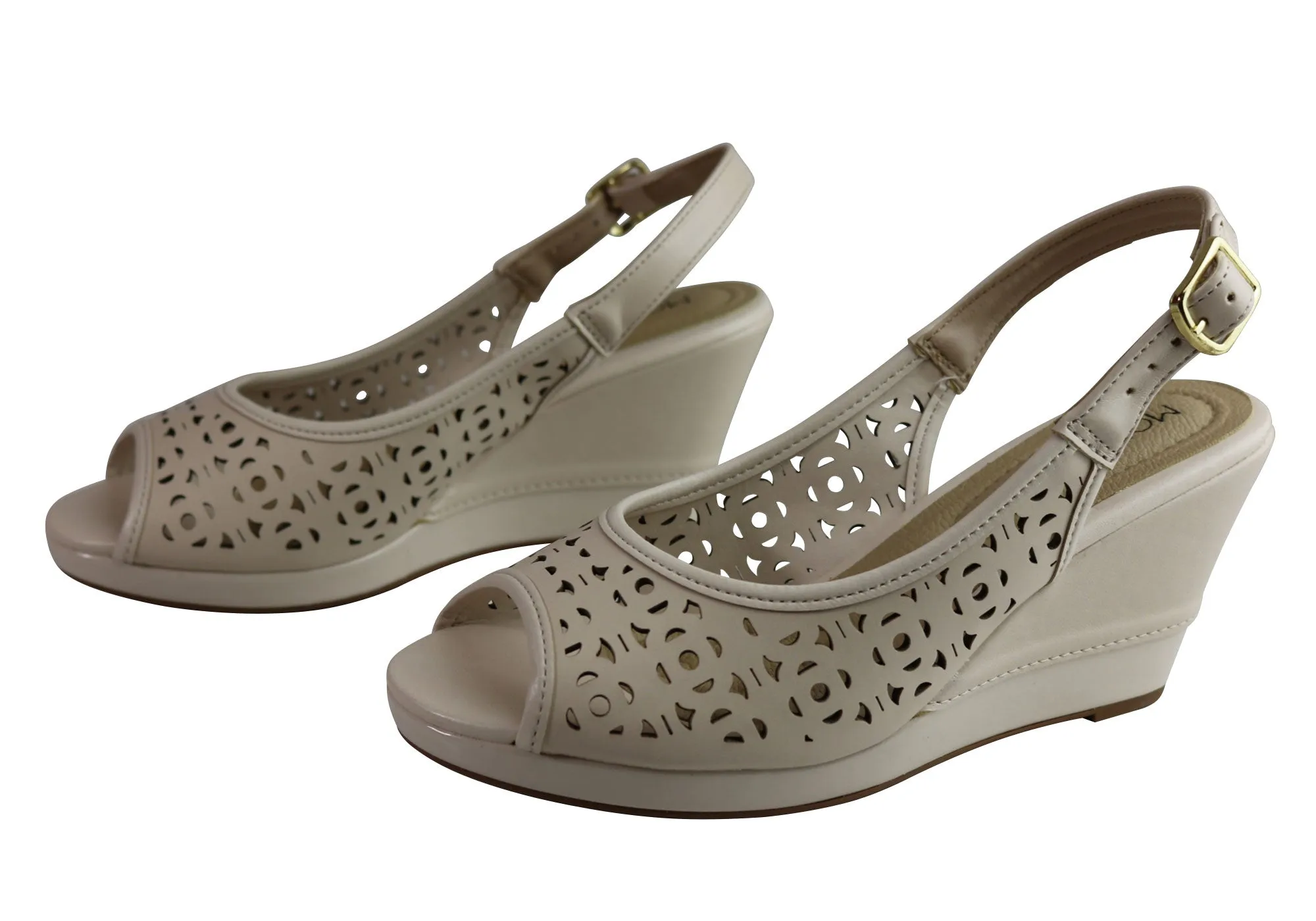 Modare Ultraconforto Eva Damen Komfort Keil-Sandalen Hergestellt in Brasilien Modare Schuhe