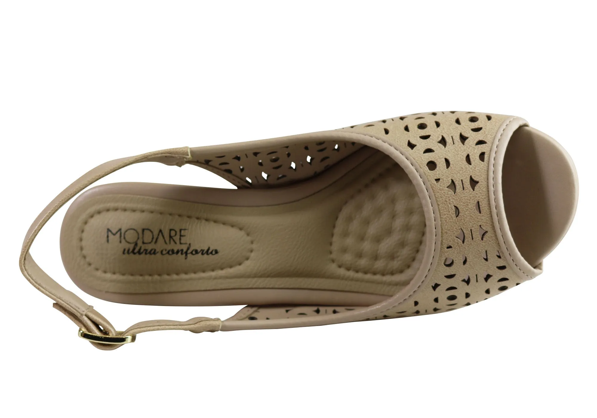 Modare Ultraconforto Eva Damen Komfort Keil-Sandalen Hergestellt in Brasilien Modare Schuhe