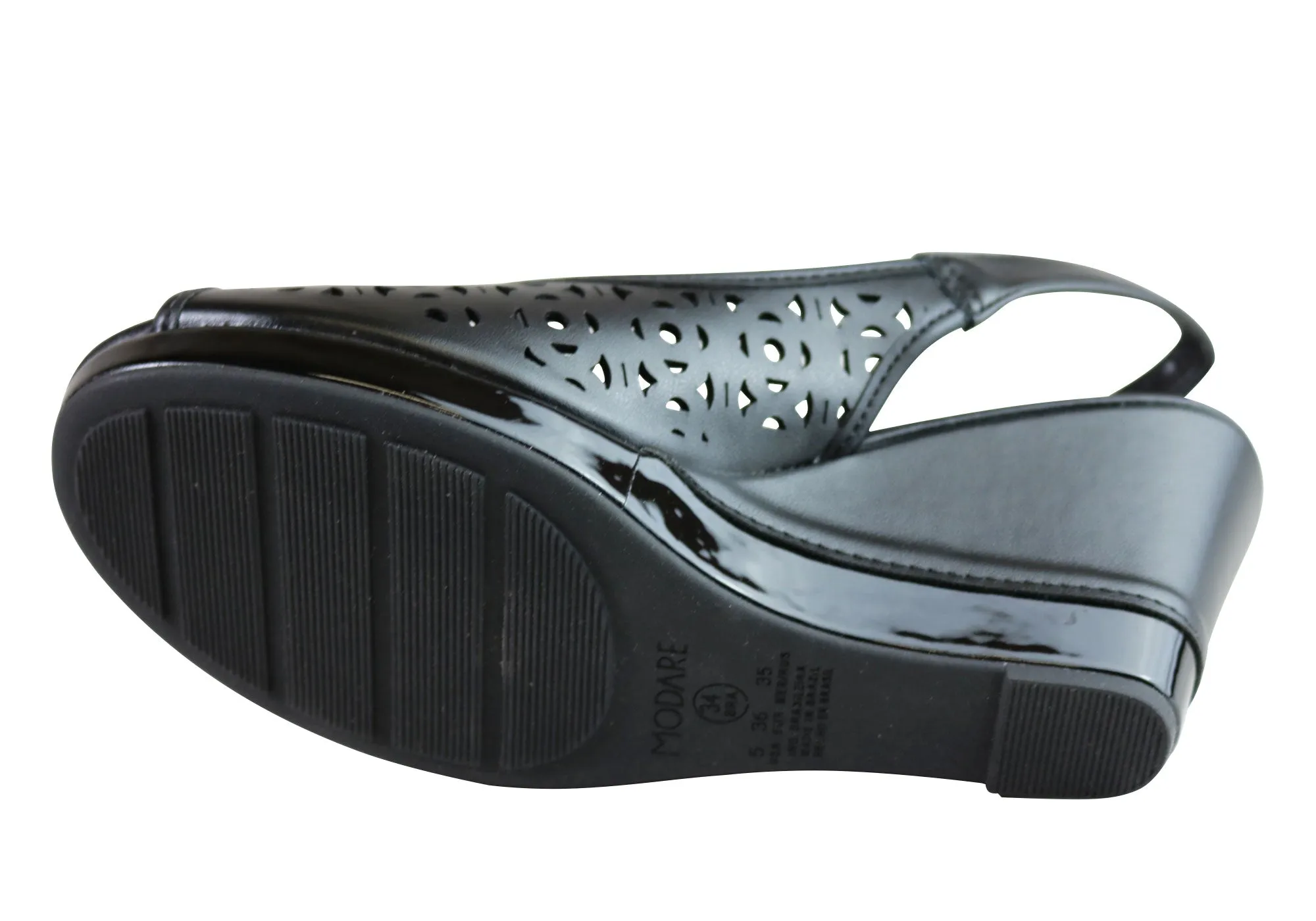 Modare Ultraconforto Eva Damen Komfort Keil-Sandalen Hergestellt in Brasilien Modare Schuhe