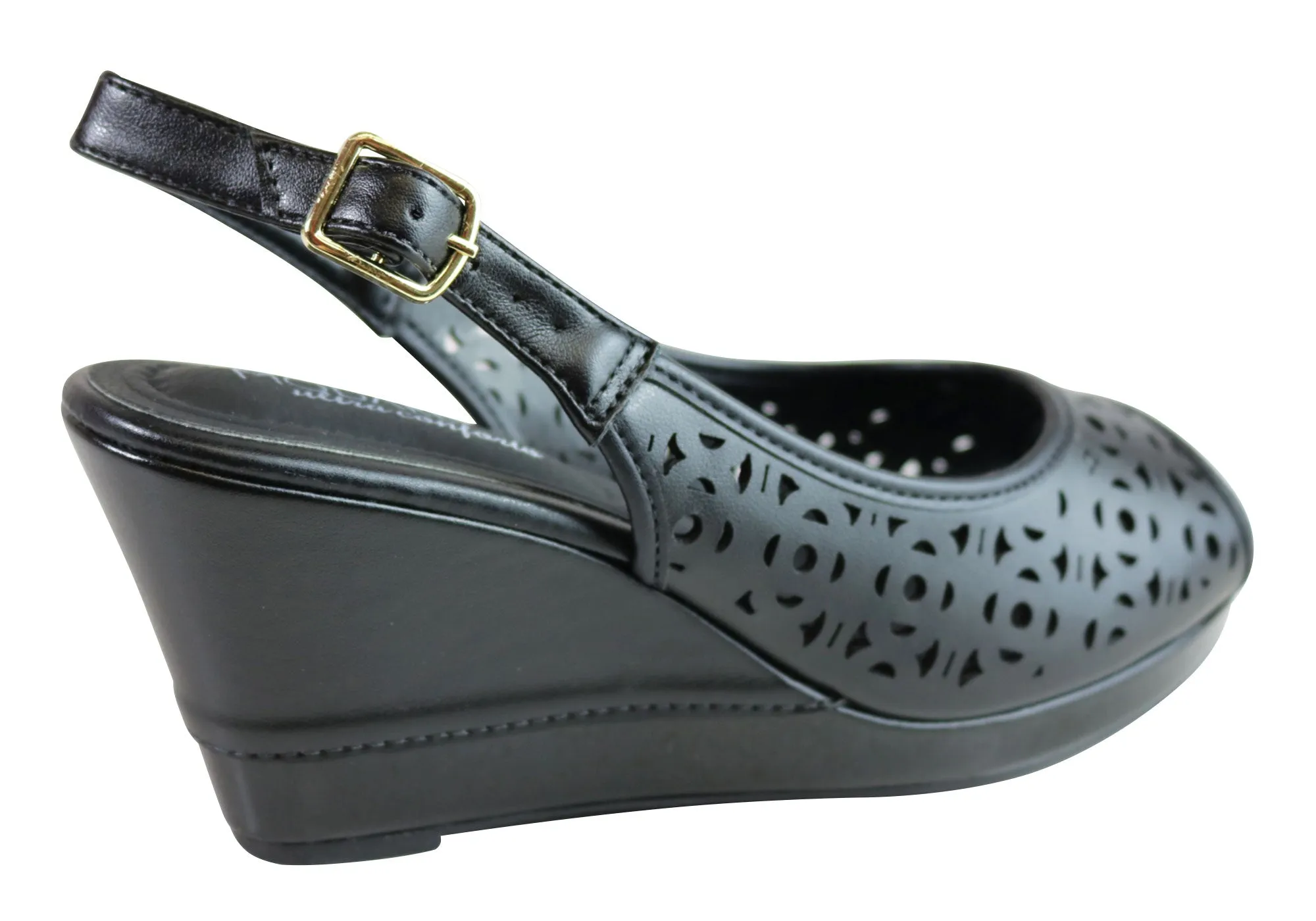 Modare Ultraconforto Eva Damen Komfort Keil-Sandalen Hergestellt in Brasilien Modare Schuhe