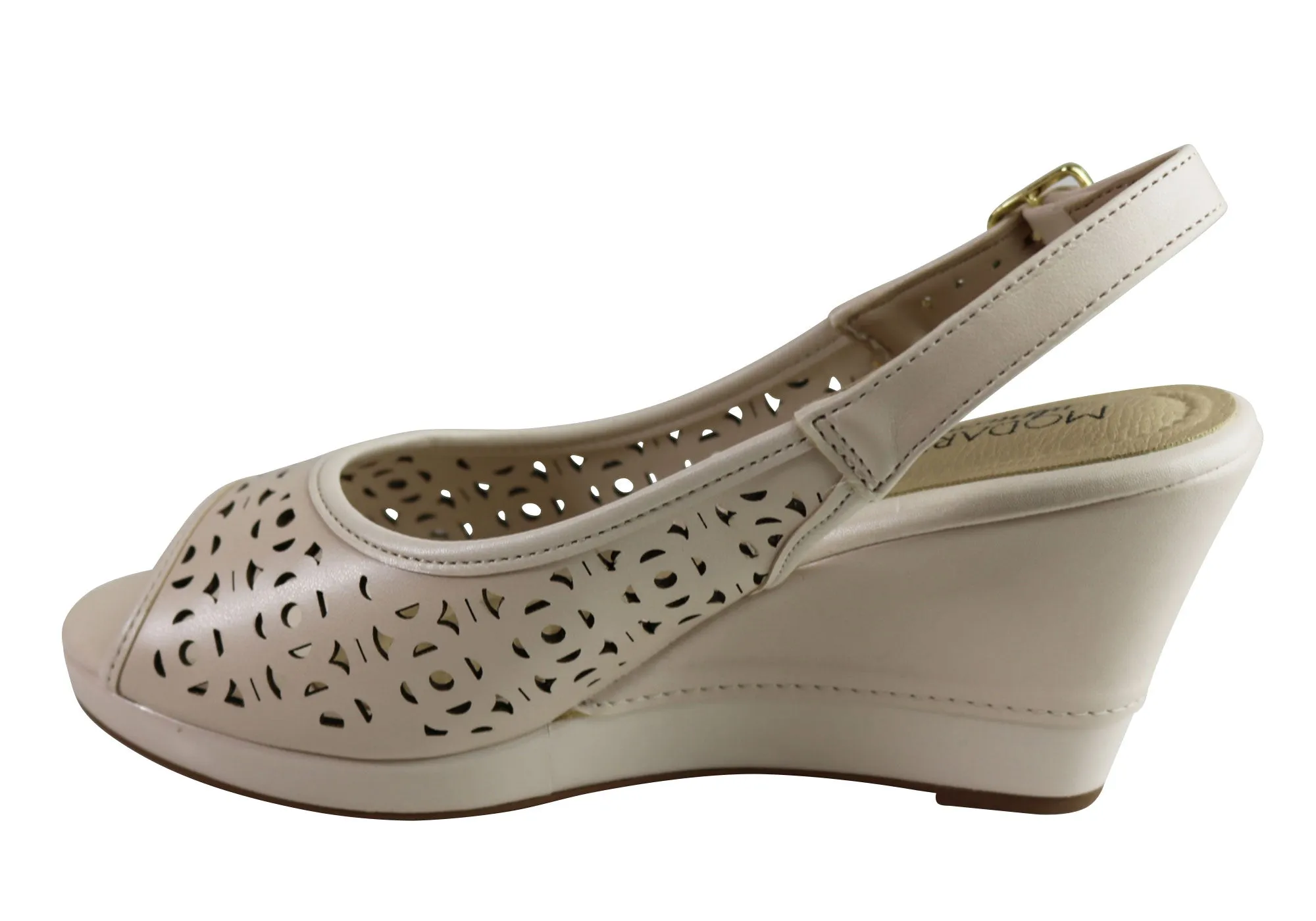 Modare Ultraconforto Eva Damen Komfort Keil-Sandalen Hergestellt in Brasilien Modare Schuhe
