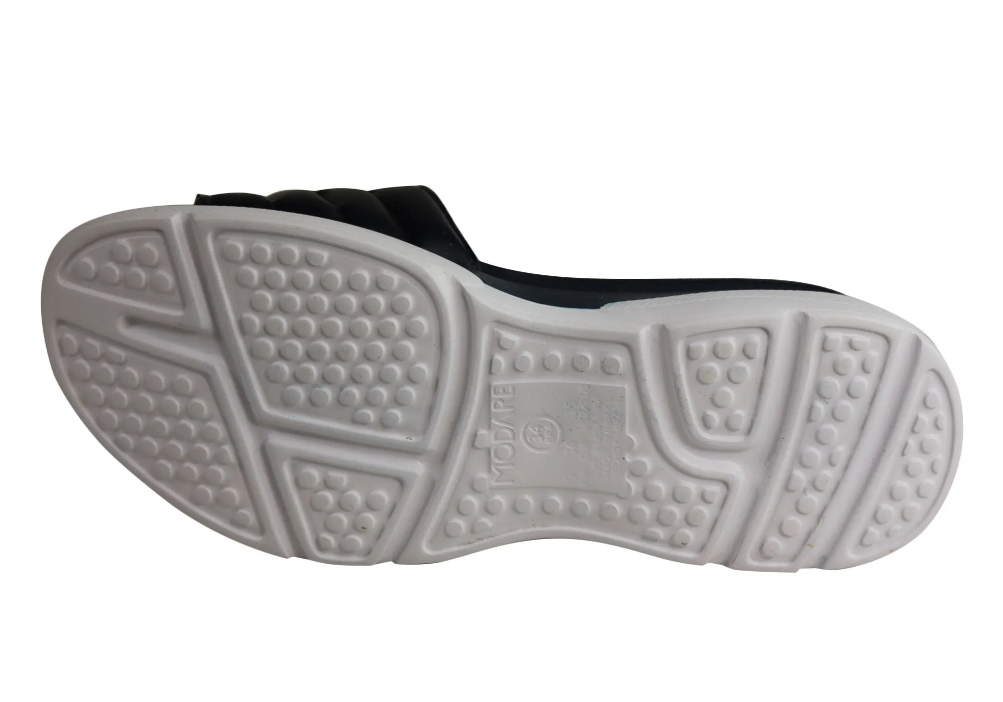 Modare Ultraconforto Mischa Damen Gepolsterte Sandalen Hergestellt in Brasilien Modare Schuhe