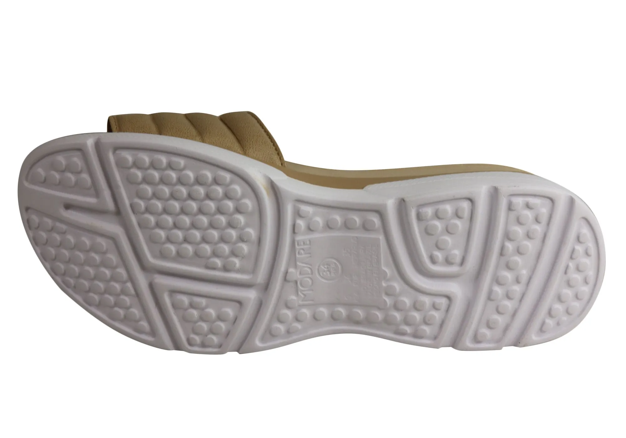 Modare Ultraconforto Mischa Damen Gepolsterte Sandalen Hergestellt in Brasilien Modare Schuhe