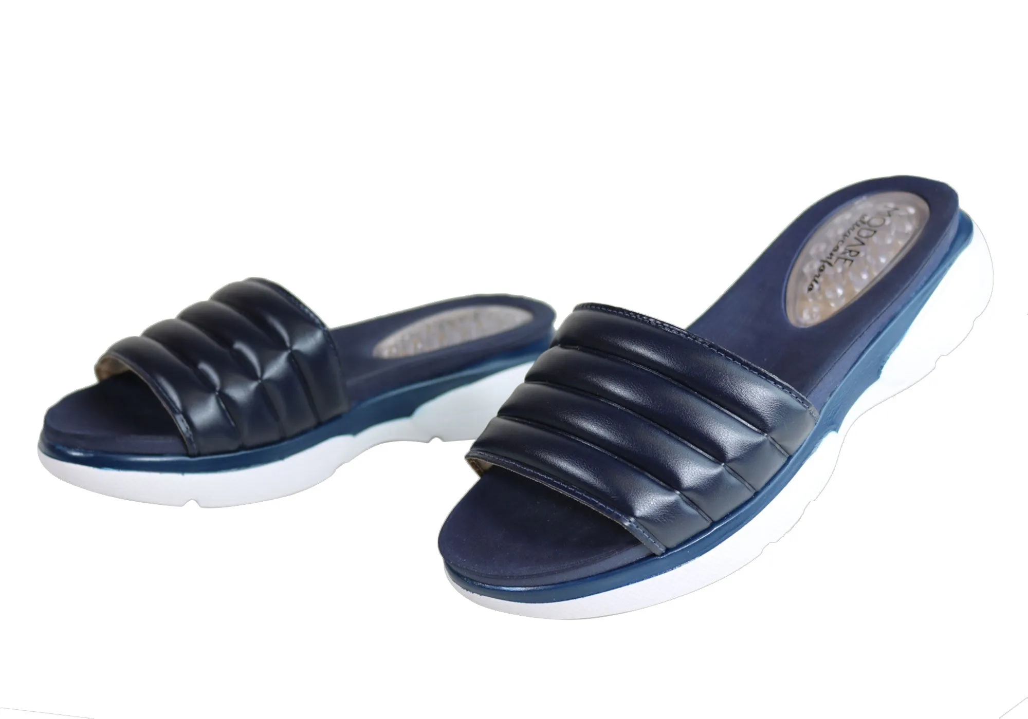 Modare Ultraconforto Mischa Damen Gepolsterte Sandalen Hergestellt in Brasilien Modare Schuhe