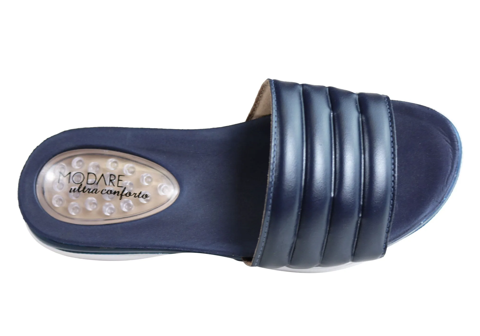 Modare Ultraconforto Mischa Damen Gepolsterte Sandalen Hergestellt in Brasilien Modare Schuhe
