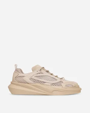 Monofarbene Wander-Sneakers Beige