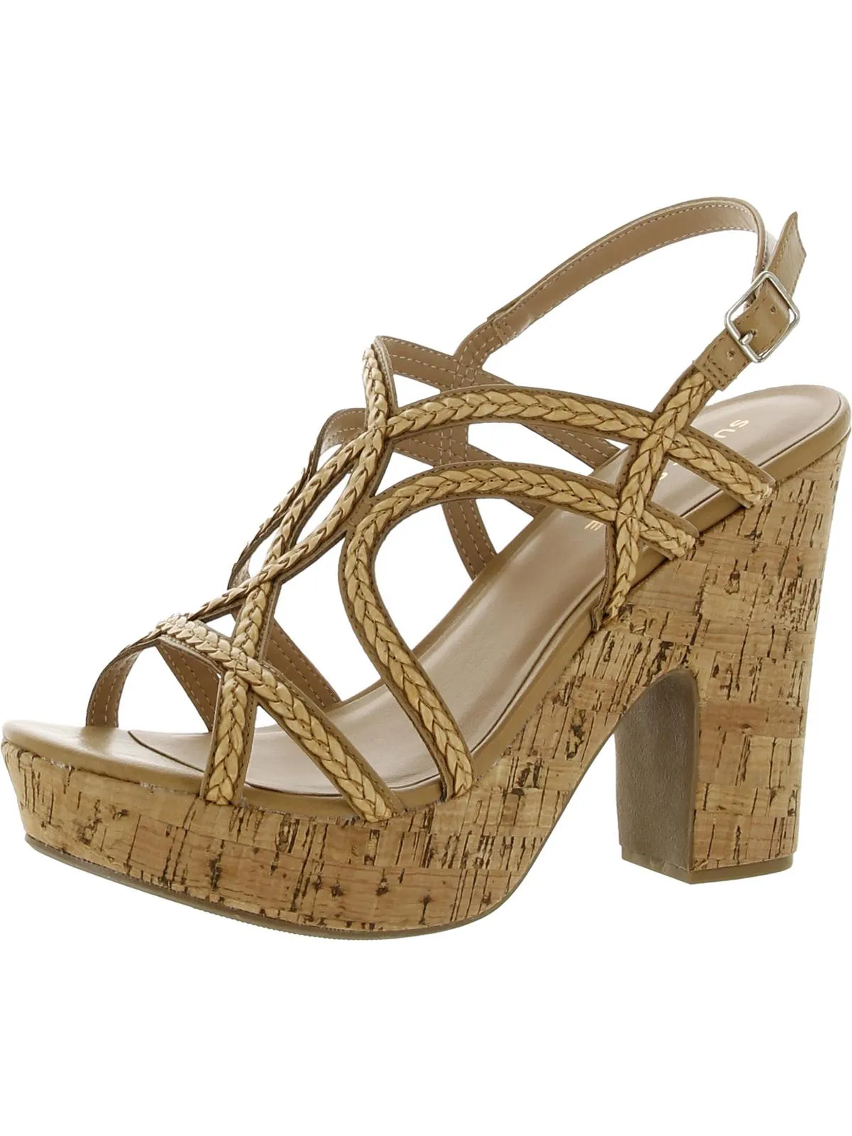 Nadiya Damen Korkplateau Pantoletten Ecco Schuhe