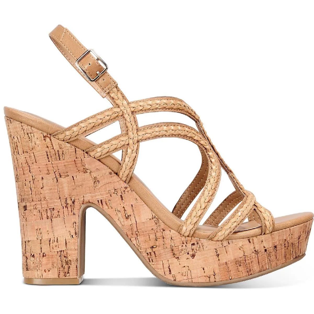 Nadiya Damen Korkplateau Pantoletten Ecco Schuhe