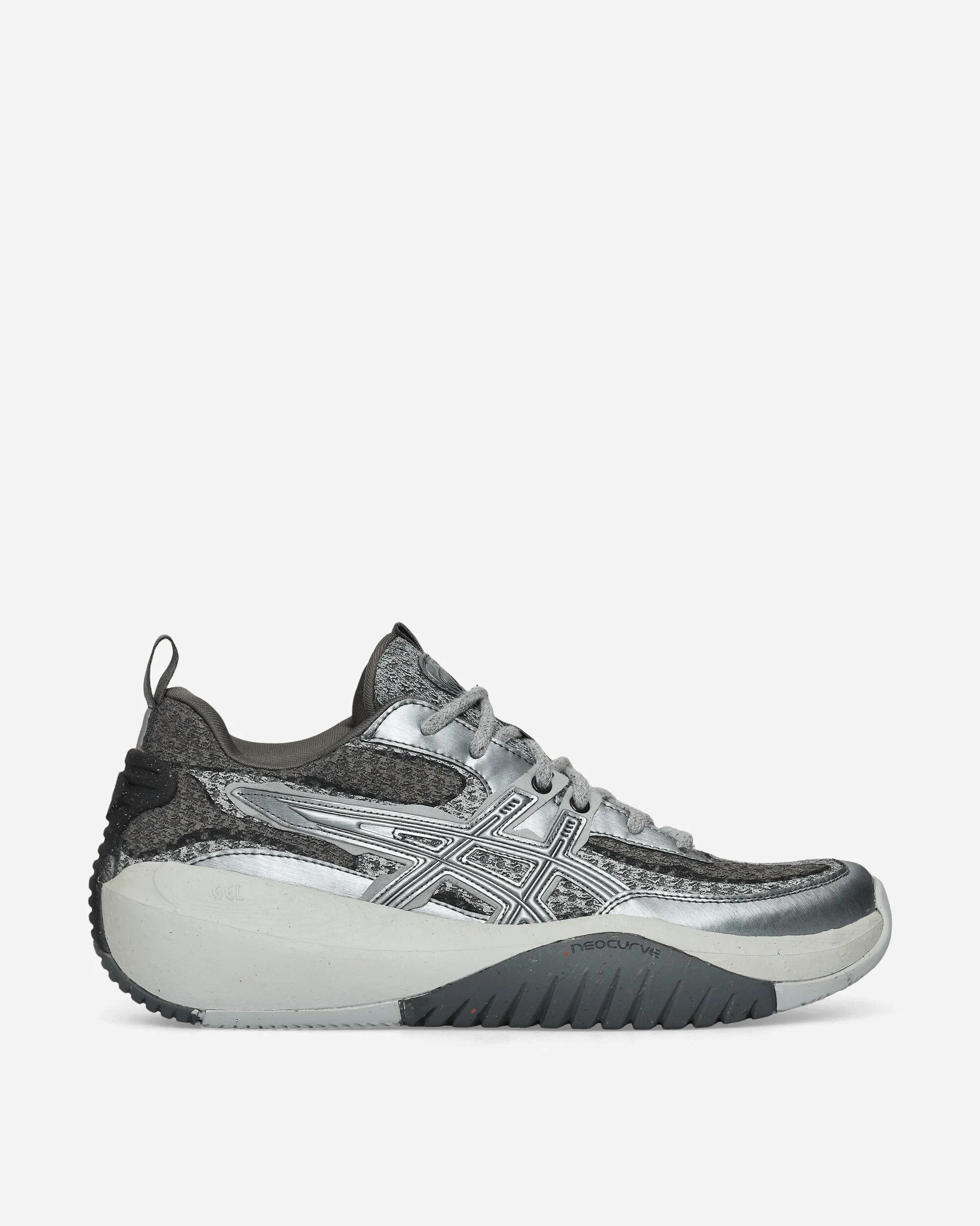 NEOCURVE Sneakers Piemont Grau / Reines Silber
