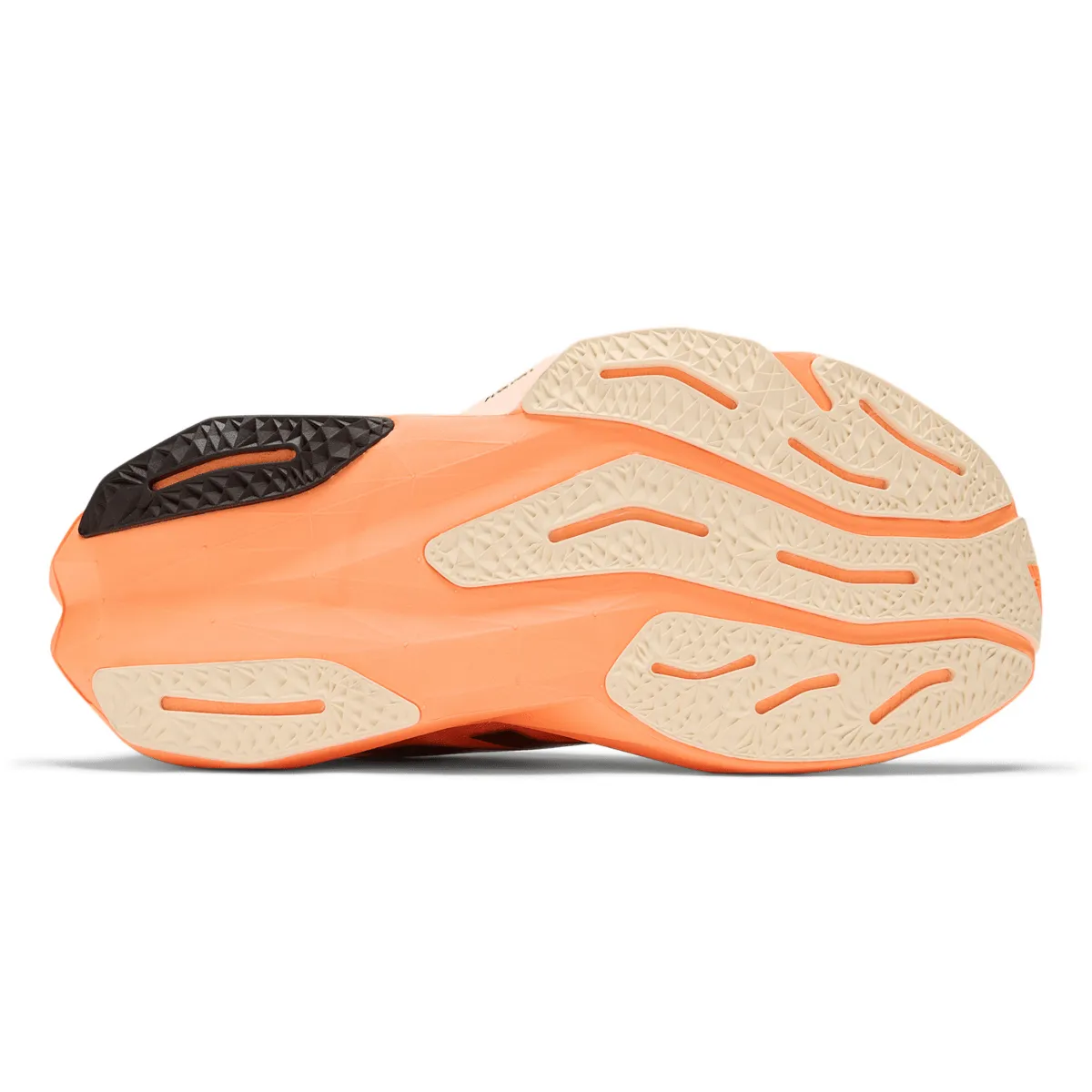 New Balance Damen FuelCell Rebel v4 Hot Mango/Angora/Schwarz