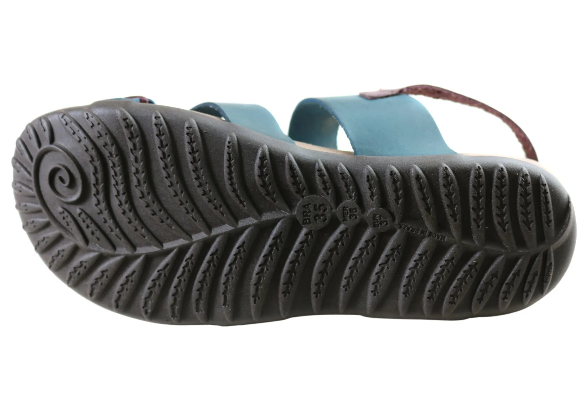 New Face Retreat Damen Bequeme Ledersandalen Hergestellt In Brasilien New Face Schuhe