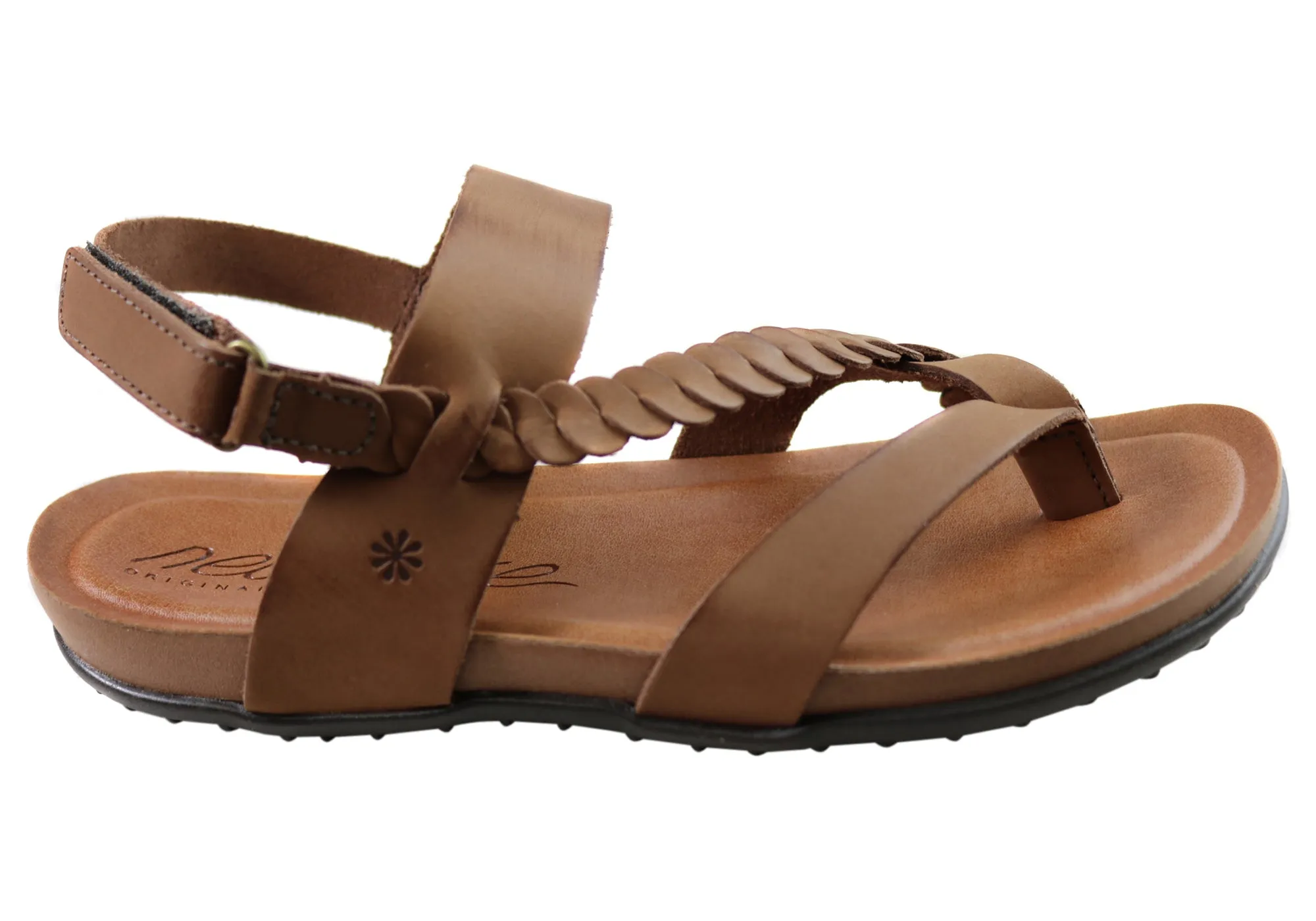 New Face Retreat Damen Bequeme Ledersandalen Hergestellt In Brasilien New Face Schuhe