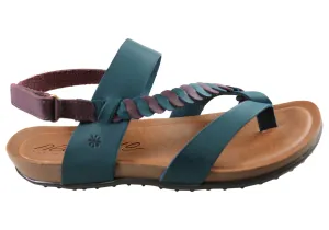 New Face Retreat Damen Bequeme Ledersandalen Hergestellt In Brasilien New Face Schuhe