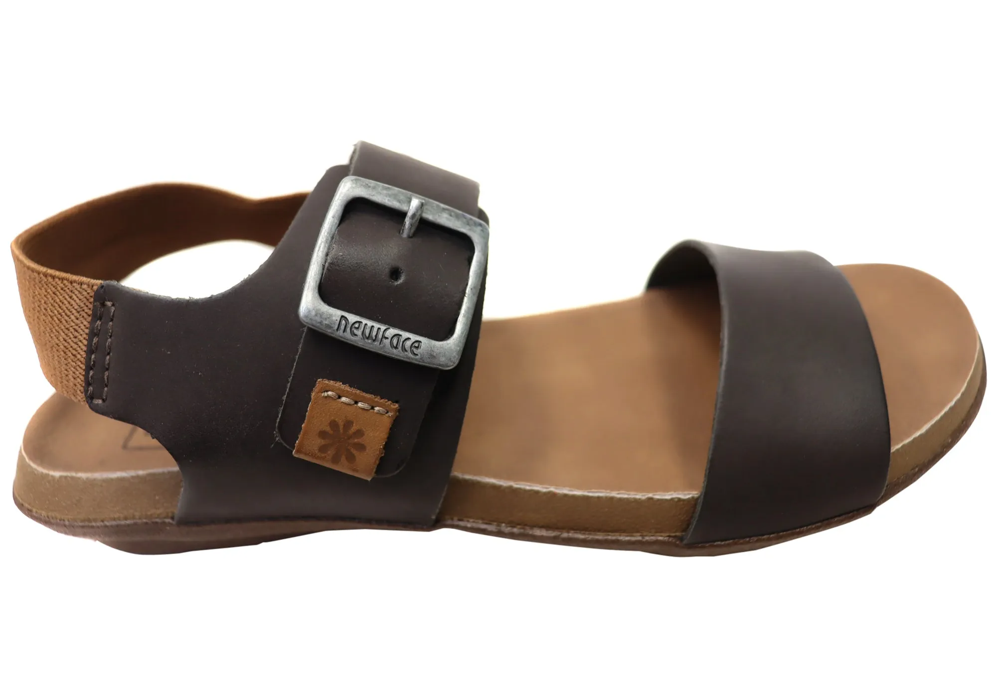 New Face Tasha Damen Bequeme Ledersandalen Hergestellt In Brasilien New Face Schuhe
