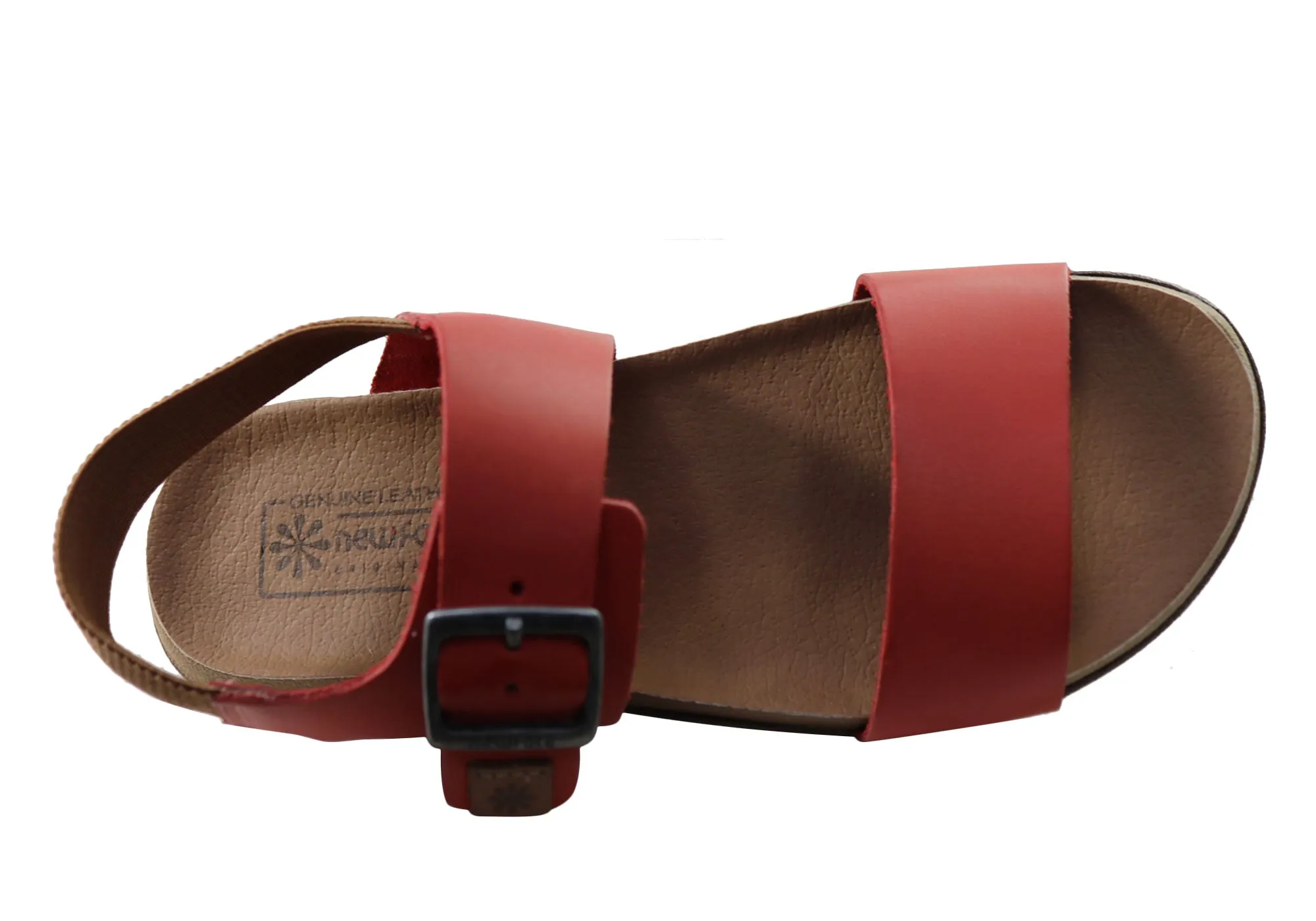 New Face Tasha Damen Bequeme Ledersandalen Hergestellt In Brasilien New Face Schuhe